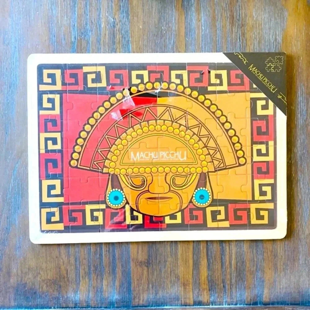 NWT Machu Picchu Childrens Wooden Puzzle 48 Piece Museum Souvenir